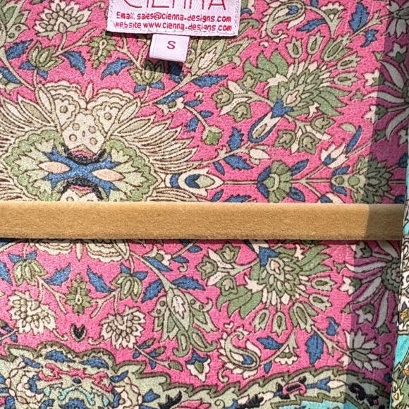 Colorful Paisley Kimono Robe - Picture 3 of 4